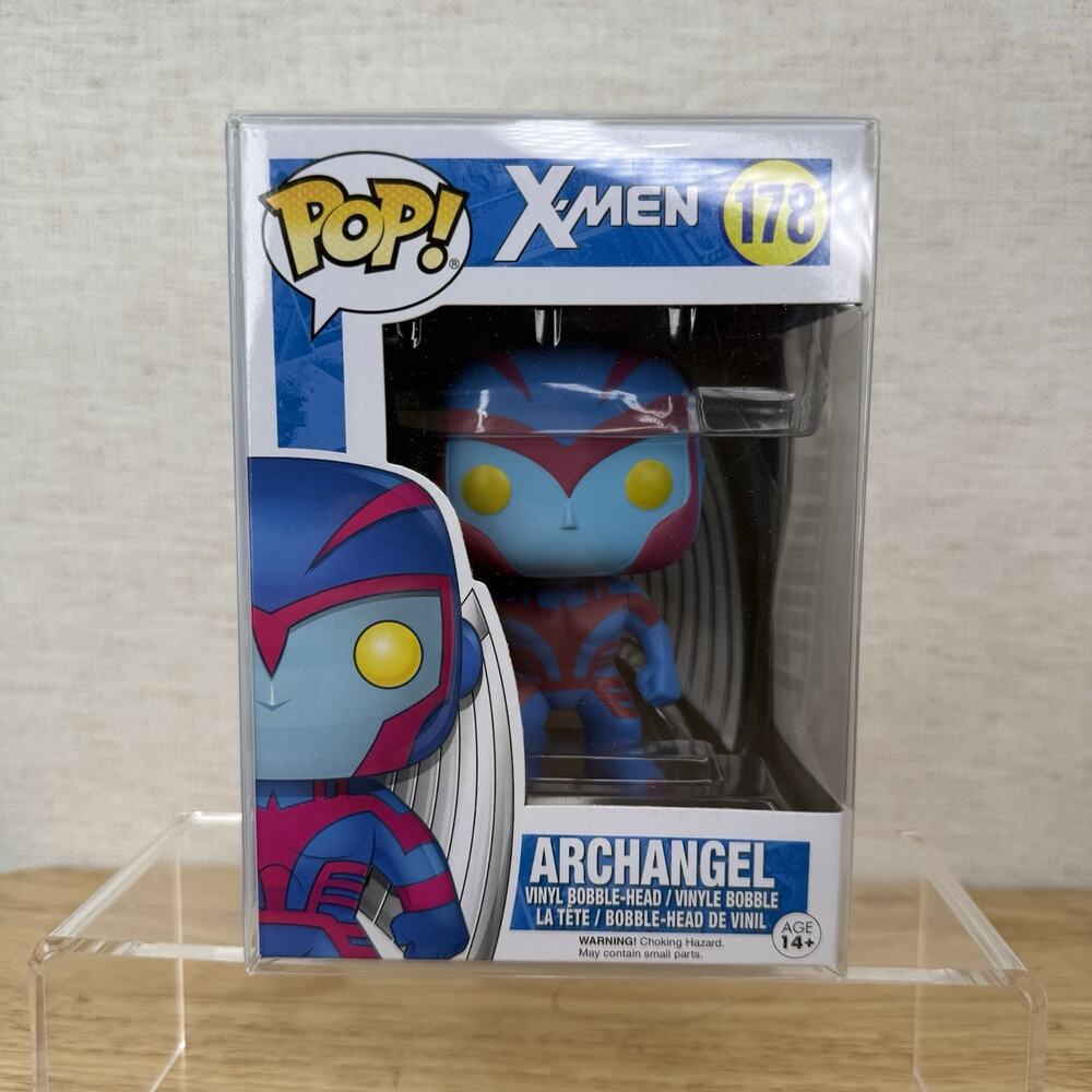 Funko Pop! X-Men Archangel #178 Vinyl Figure Marvel Comics Figure W/Protector